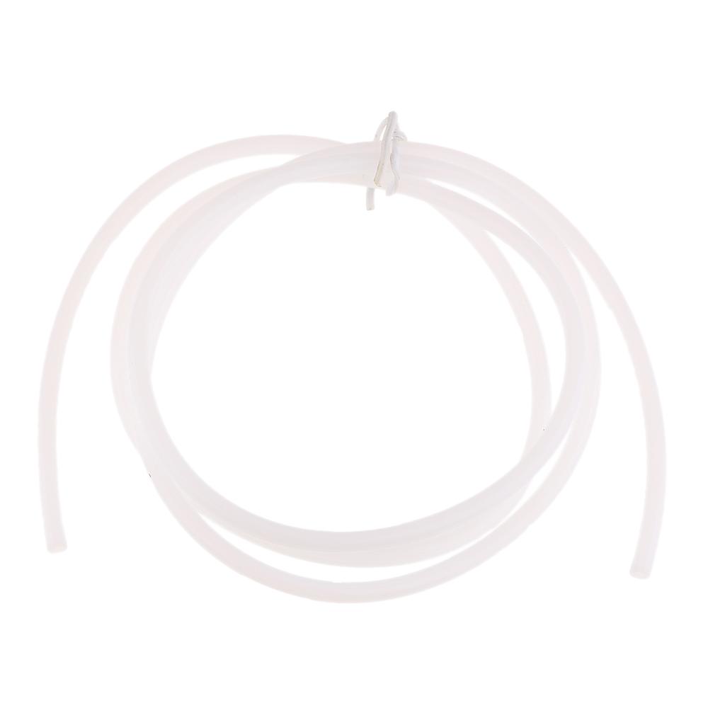 PTFE Tube for 3D Printer 1.75mm Filament 2.0mm ID/4.0mm OD 1 Meters White