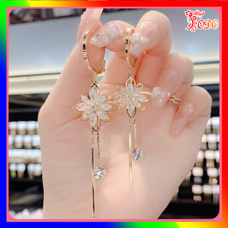 Bông tai nữ thời trang kiểu dáng lấp lánh phong cách cá tính thích hợp đi dạo XL658  - [Thời Trang ToDo]