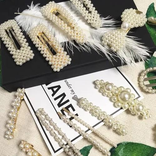 Kẹp Tóc Trend Đính Hạt Sang Chảnh