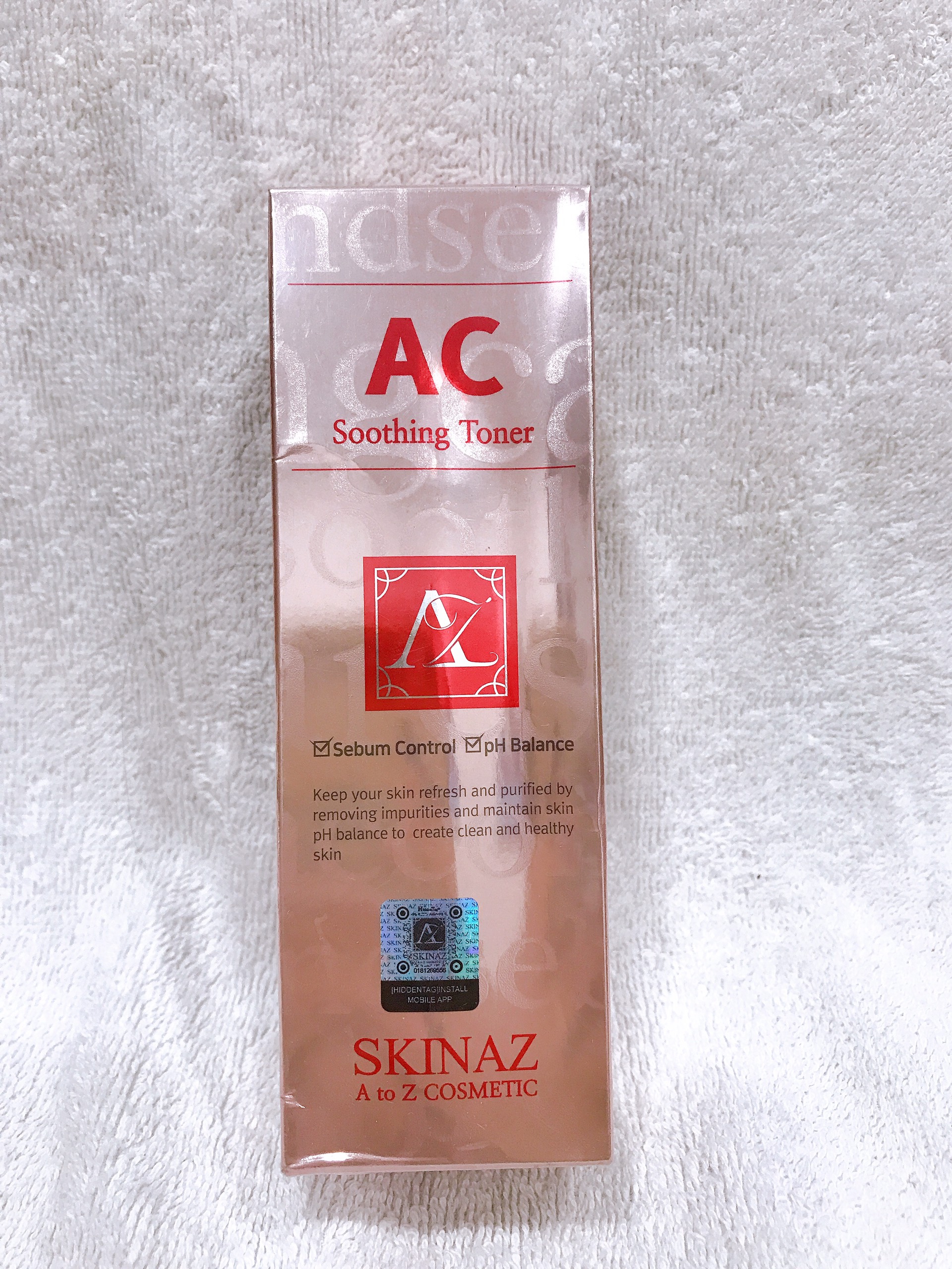 Nước hoa hồng AC Skinaz Hàn Quốc mẫu 2020 (180ml)