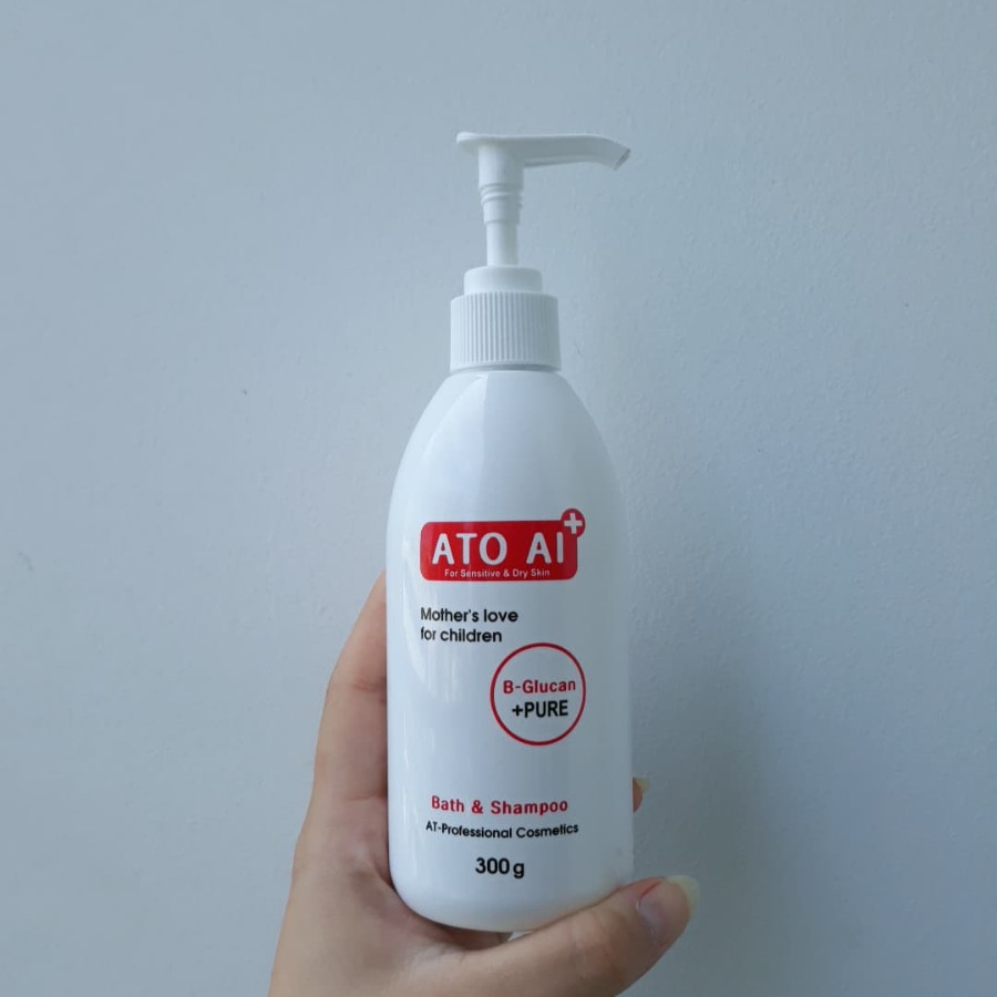 Sữa tắm và gội toàn thân dành cho bé an toàn chiết xuất từ thiên nhiên và thảo dược ATO AI 300g