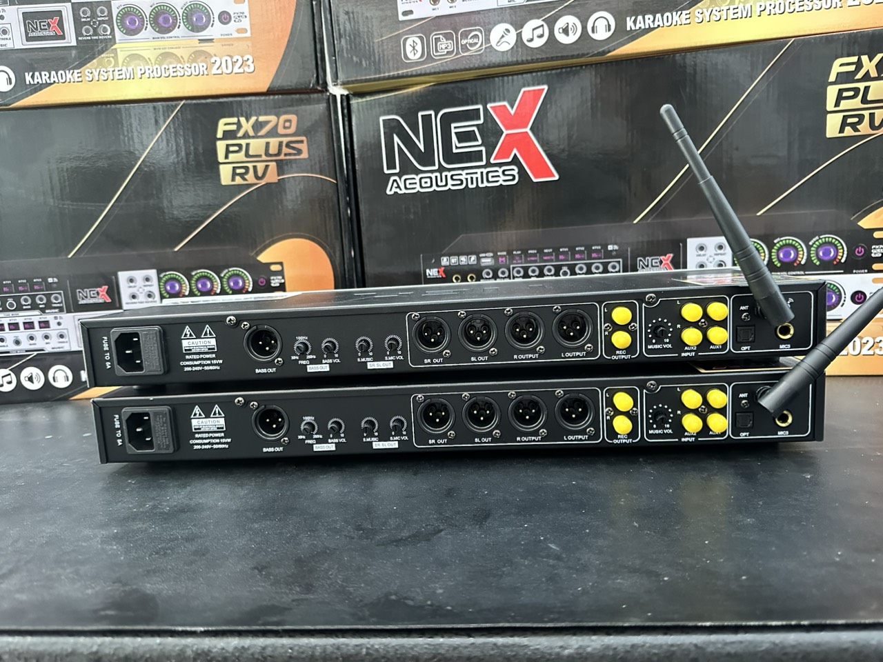 Vang cơ Lai Số Nex FX70 Plus - Vang cơ thế hệ mới tích hợp 3 chế độ KTV karaoke chuyên nghiệp - Hàng Nhập Khẩu