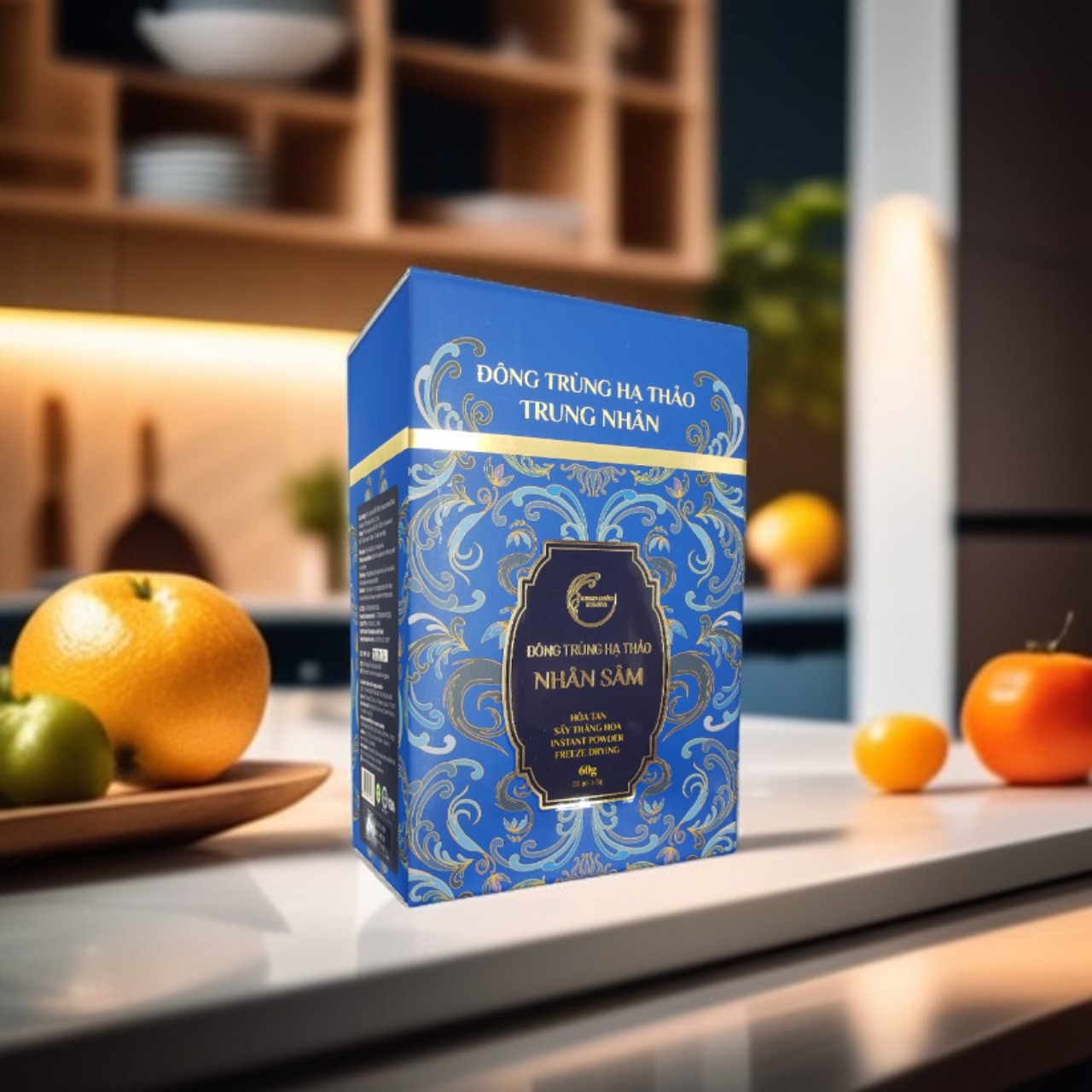 [COMBO] Set Đông Trùng Hạ Thảo Nhân Sâm (60g) + Lẩu Nấm Mối Đông Trùng Hạ Thảo