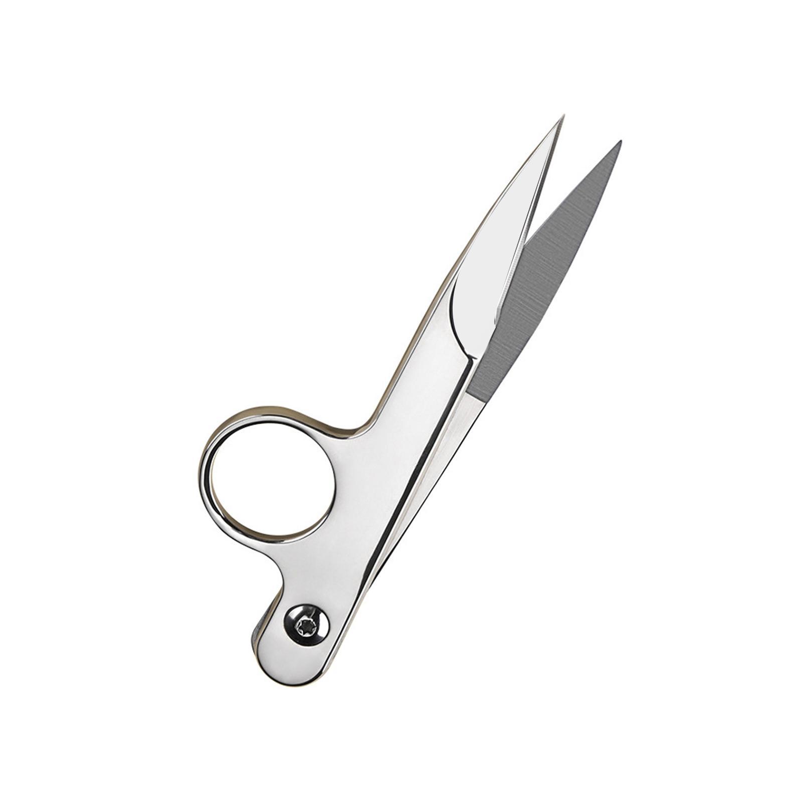Sewing Scissors, Mini Thread Scissors Trimming Nippers 5” Embroidery Multifunctional Embroidery Shear for Quilting Crafts Fabric DIY