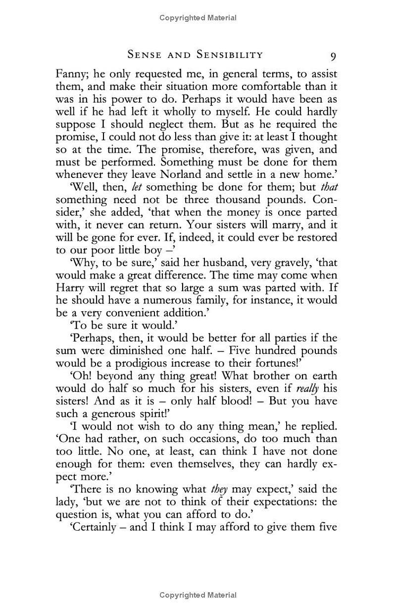 Sách ngoại văn: Sense And Sensibility - Vintage Classics A Novel