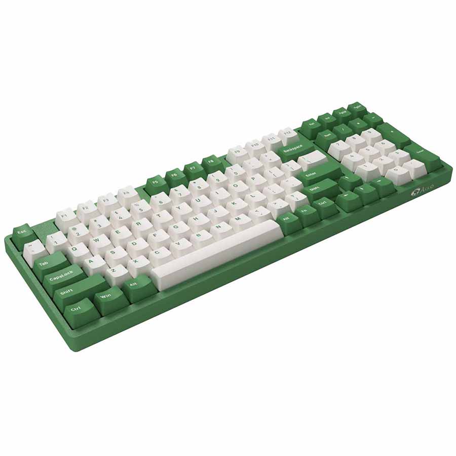 Bàn phím AKKO 3098 DS Matcha Red Bean (Gateron Cap