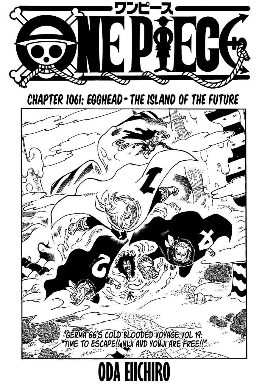 đảo hải tặc - one piece chapter 1061 1
