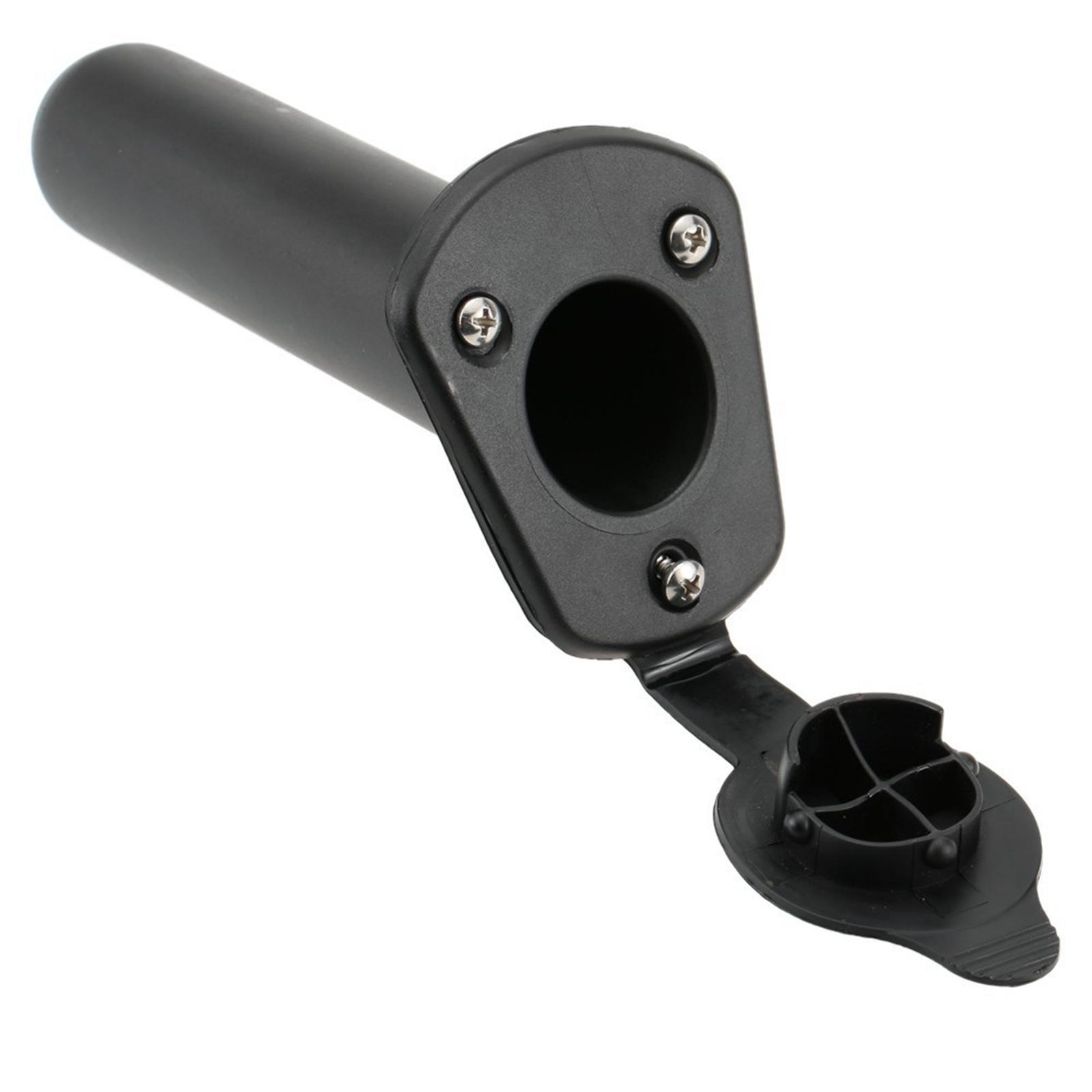 Flush Mount Fishing Rod Holders Fishing Pole Holders Boat Rod Holder Insert Fishing Tackle 30 Degrees Screws Hardware for Yacht Bank Fishing