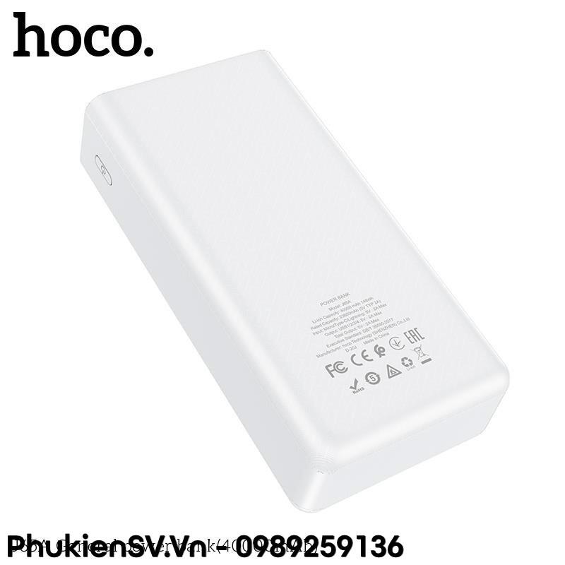 Pin sạc dự phòng Hoco J65A 40.000 mAh - HÀNG CHÍNH HÃNG