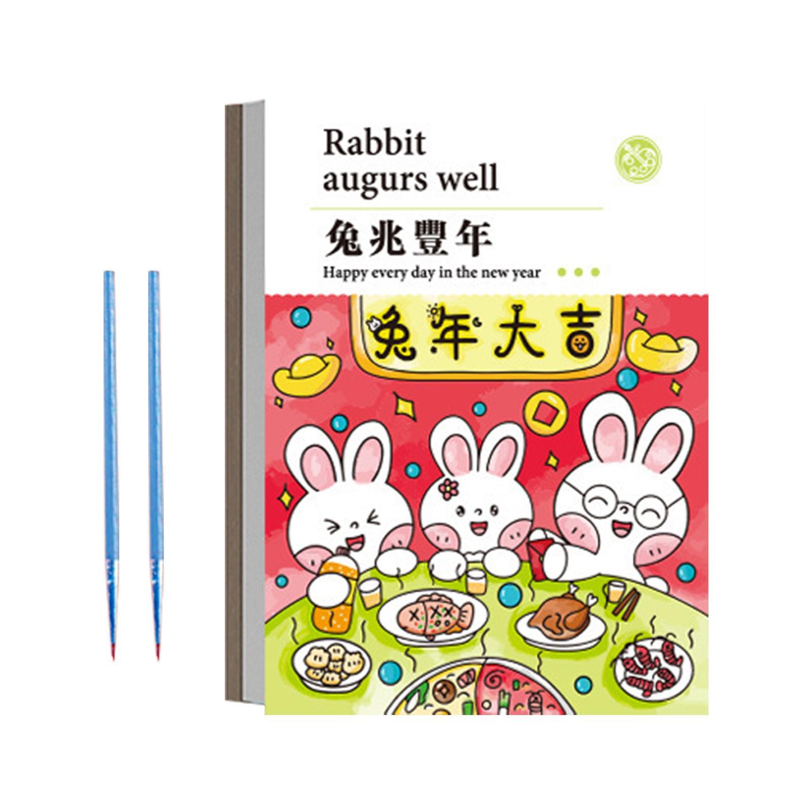 Watercolor Painting Toy DIY Art Drawing Colorable for Home Coloring Game