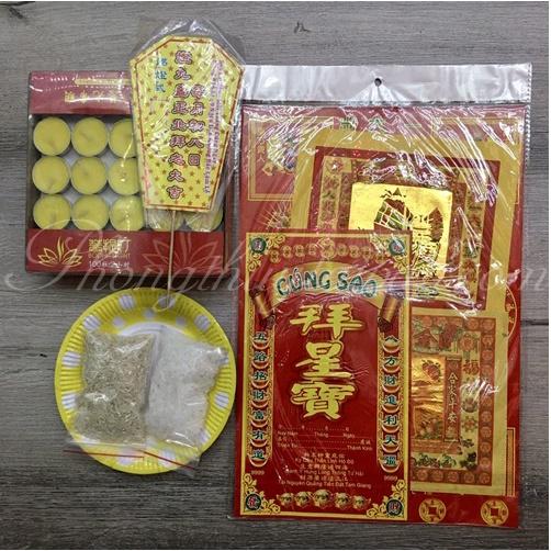 Bài vị, giấy cúng sao La Hầu