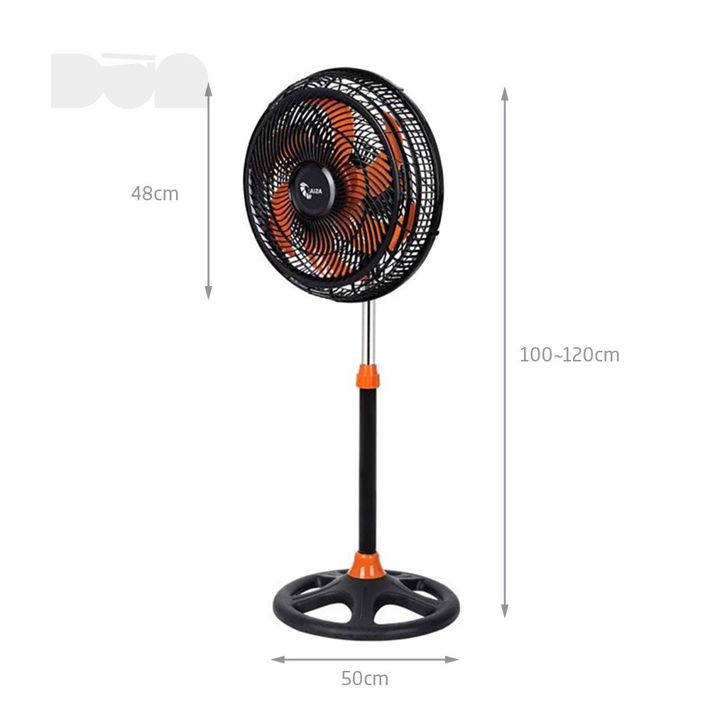 (ASIA) Quạt đứng Asia TURBO 6 cánh 80w - bán công nghiệp - Màu xám - Hàng chính hãng