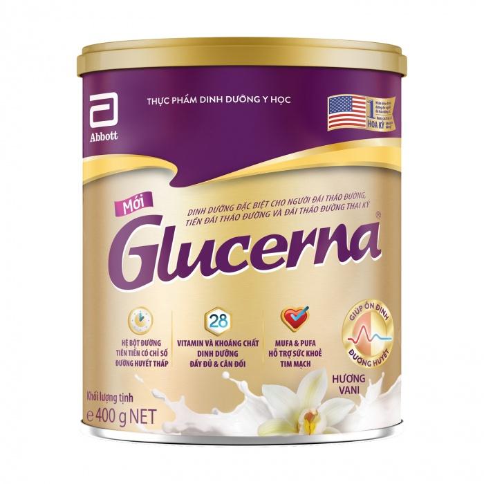 Sữa bột Glucerna hương Vani 400g/850g cho người mắc bệnh đái tháo đường