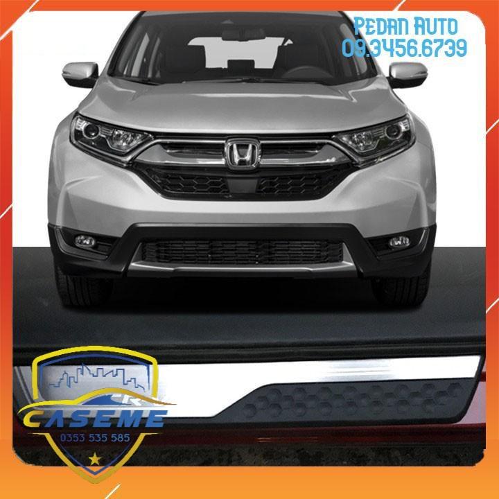 CRV, Bộ ốp bậc cửa ngoài theo xe Honda CRV 2018-2019-mẫu Inox .