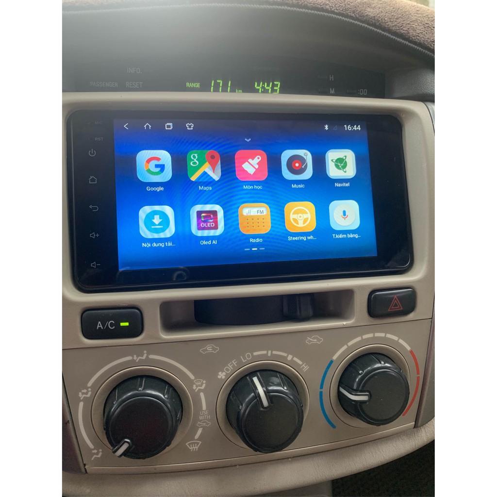 Màn Hình Android 7 inch Cho Các Dòng Xe TOYOTA - Đầu DVD Android Tặng Kèm Giắc Nguồn Zin Toyota