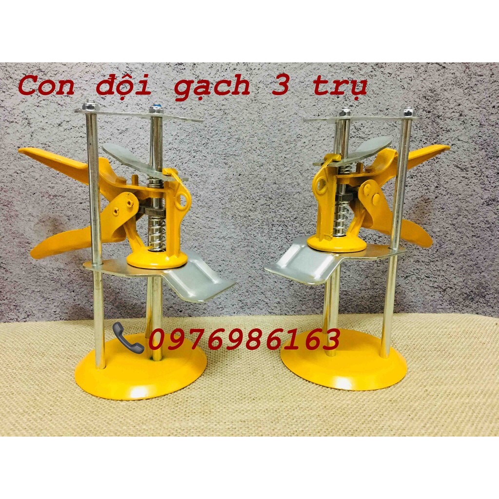 Con đội gạch, kích nâng gạch lấy cốt gạch 3 trụ loại 1 nặng gần 600g