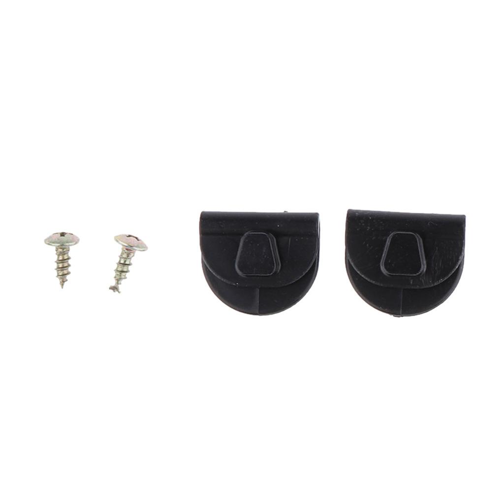 Left Battery Cover Plate Clips with Screws for  XL883 XL1200 48 72