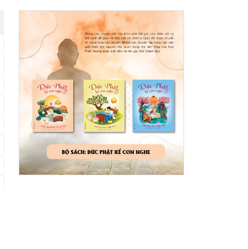 Trọn bộ "Đức Phật kể con nghe" 1-2-3
