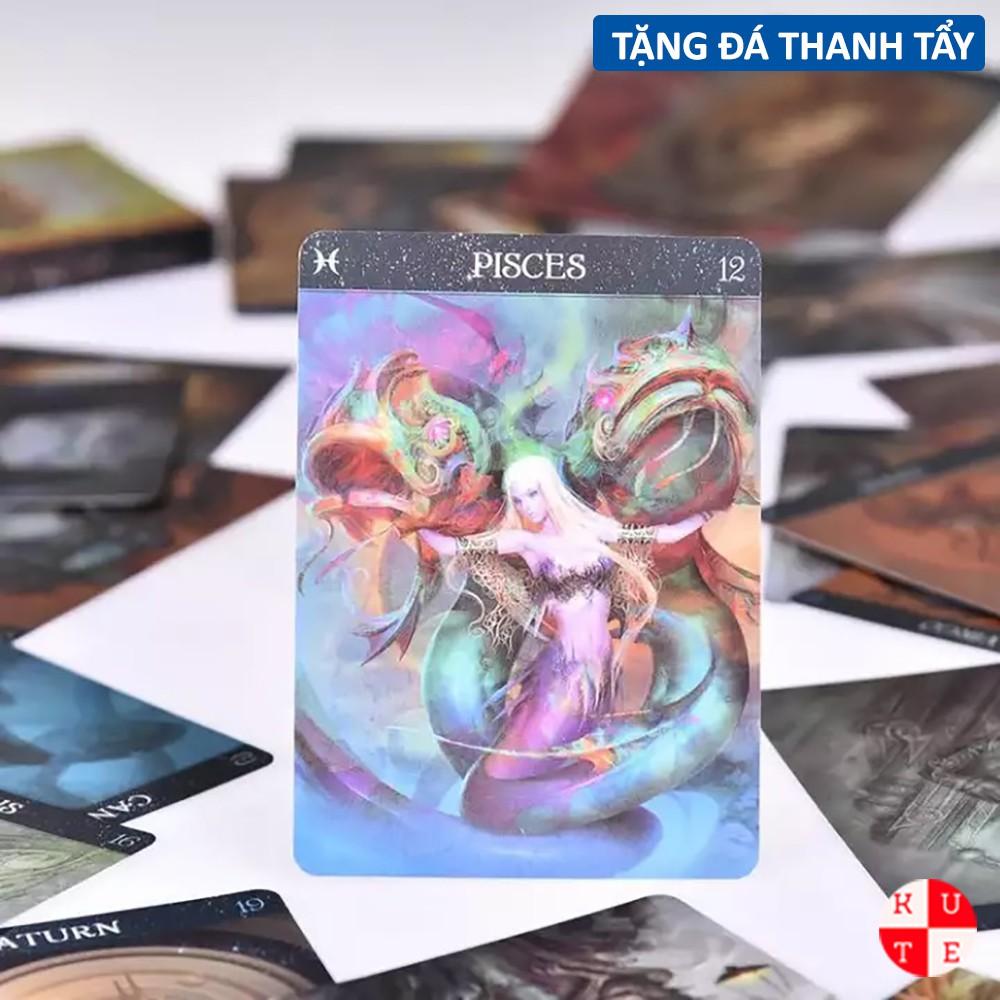 Bài Oracle Barbieri Zodiac 26 Lá Bài Tặng Đá Thanh Tẩy