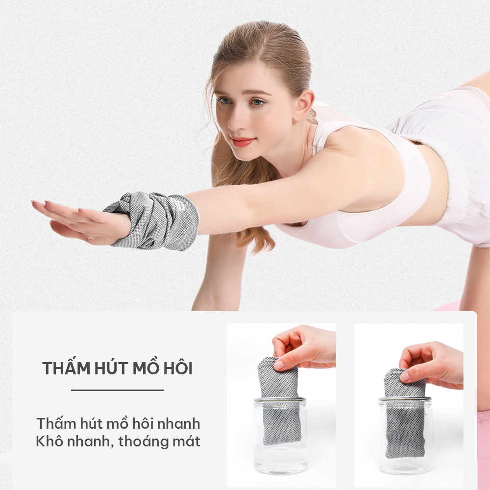 Khăn lạnh thể thao, khăn tập Gym, Yoga chính hãng GoodFit GF04E