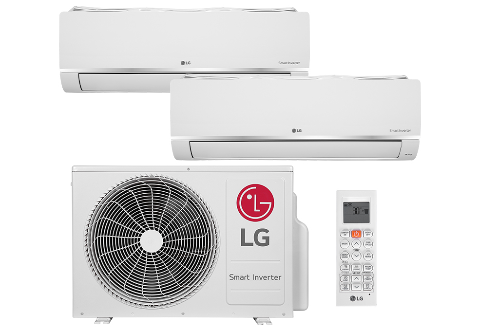 Bộ multi LG 2 dàn lạnh 1 HP AMNQ09GSJB0 và 1.5 HP AMNQ12GSJB0 - Hàng Chính Hãng - Chỉ giao HCM