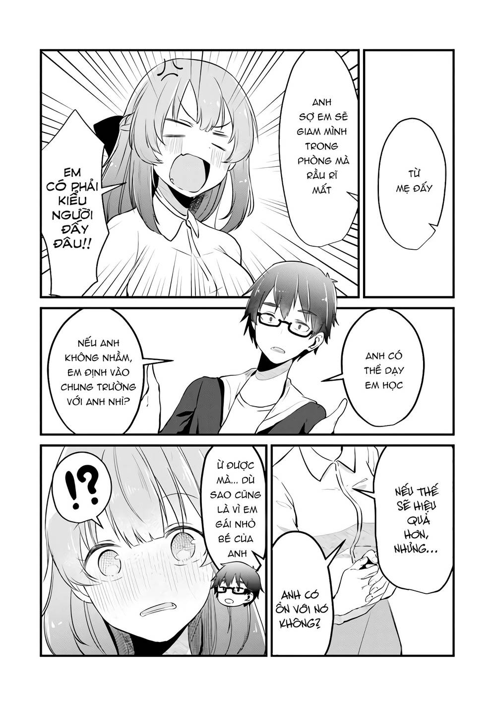 you weren't my sister, but my fiancée?! chapter 3 6