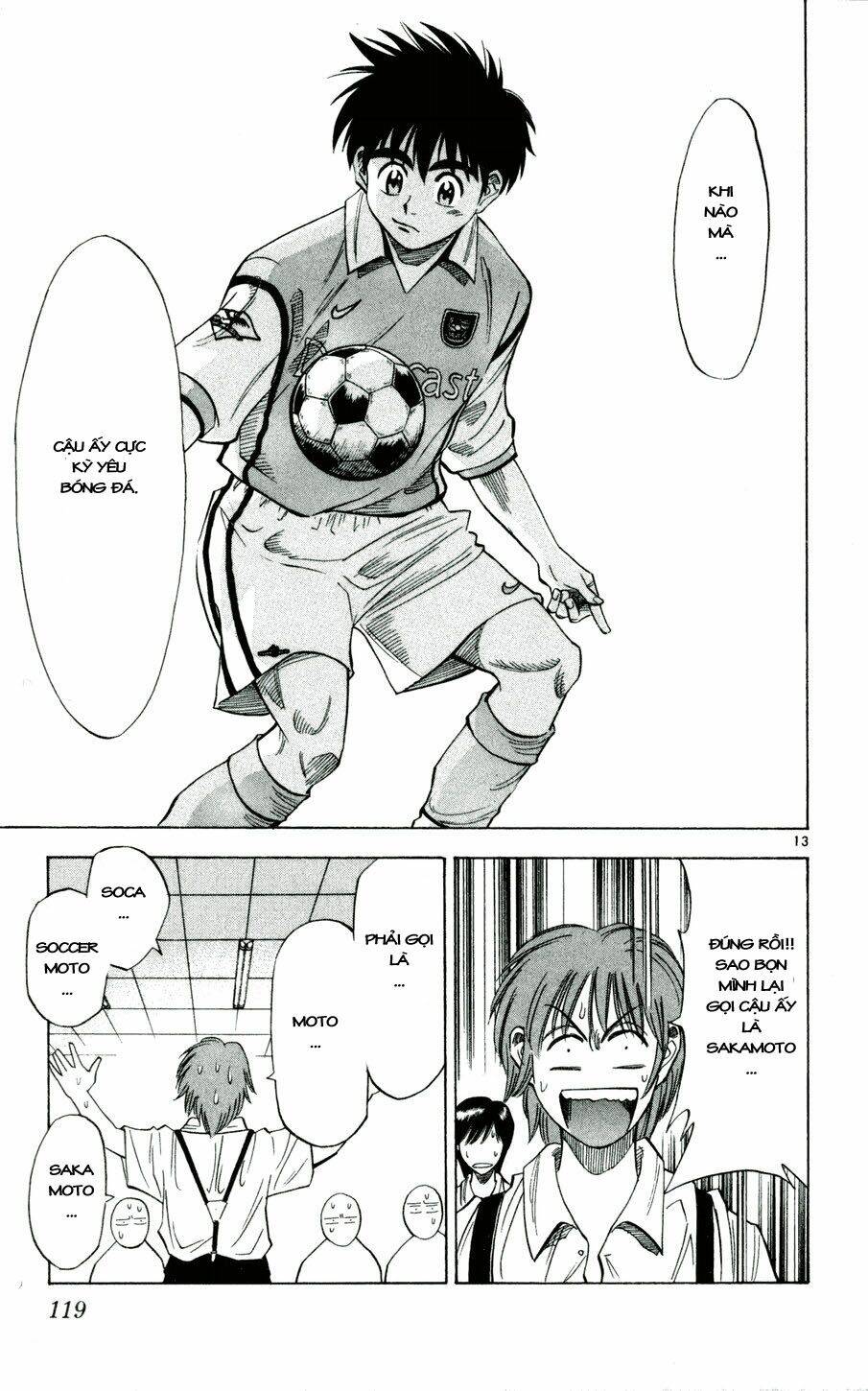 vũ điệu trên sân cỏ - fantasista chapter 32 13