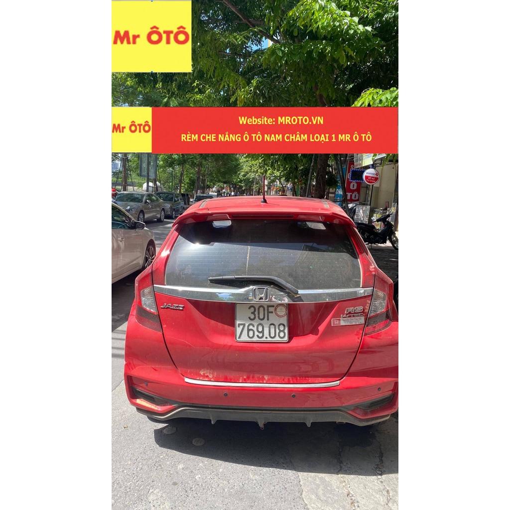 Rèm Che Nắng Xe Honda Jazz Hàng Loại 1. Cam Kết Vải Dày Dặn, Chuẩn Khít Theo Xe