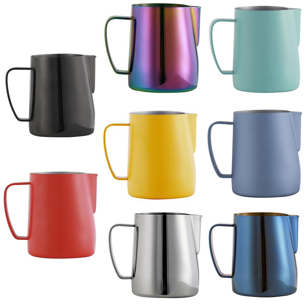 Thép Không Gỉ Cà Phê Sữa Bọt Latte Jug Bình 600ml