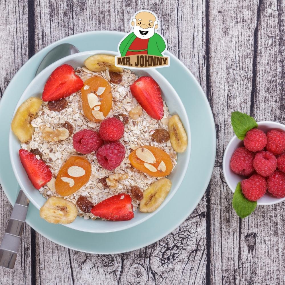 Granola Yến Mạch Trái Cây Hộp 450g, Thực Phẩm Ăn Kiệng Cho Người Giảm Cân, Cho Mẹ Bầu