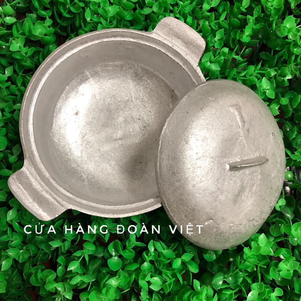 Nồi Gang Đúc 14cm -  Kho Thịt Cá. Nồi GANG ĐÚC THỦ CÔNG. Nồi Kho TỘ chuyên phục vụ các Nhà Hàng Quán Ăn Gia Đình. Phục vụ các món ăn quê ẩm thực Việt