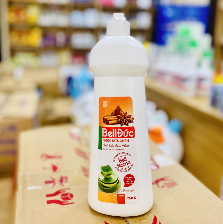 Nước Rửa Chén Công Nghệ Sinh Học Bell Home Hương Chanh 750G