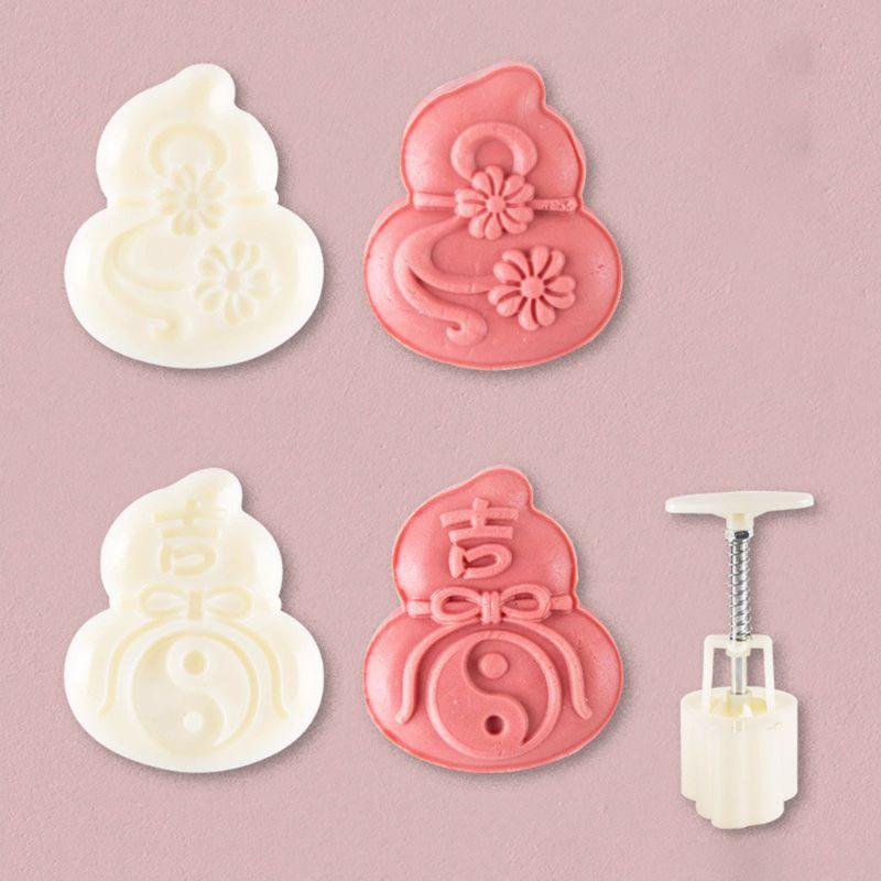 Khuôn lò xo hồ lô 50gr 2 mặt kèm nhấn