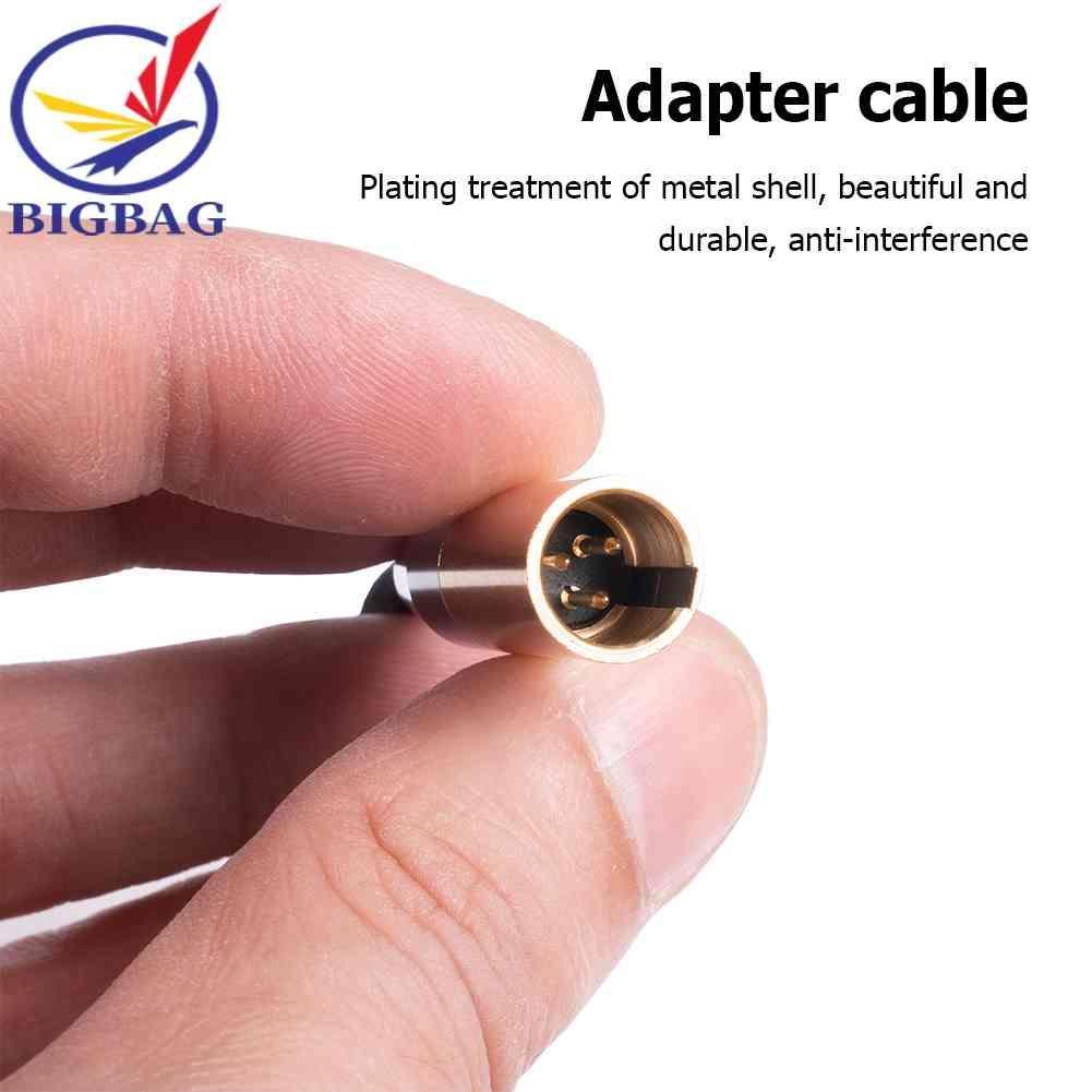 Cáp Chuyển Đổi 0.3m Jack 3.5mm Sang 3-Pin XLR Cho Tai Nghe / Camera