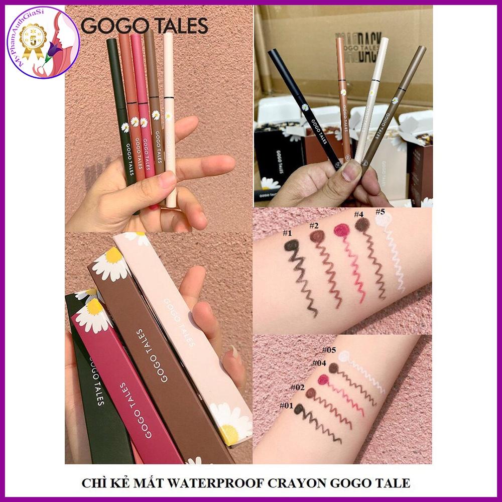 Chì kẻ mắt Gogo Tales hoa cúc dạng sáp chống nước