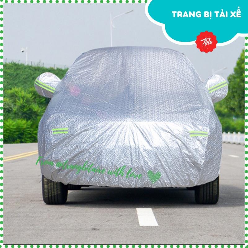 Bạt phủ ô tô cao cấp tráng nhôm phù hợp xe 4 5 7 chỗ.. che mưa che nắng chống lá rụng bụi mịn tiết kiệm tiền rửa xe-BPOT