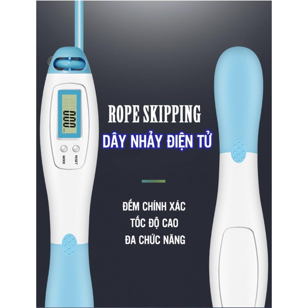 DÂY NHẢY TẬP THỂ DỤC BỘ ĐẾM SỐ TỰ ĐỘNG ROPE SKIPPING ESTILO - AsiaMart