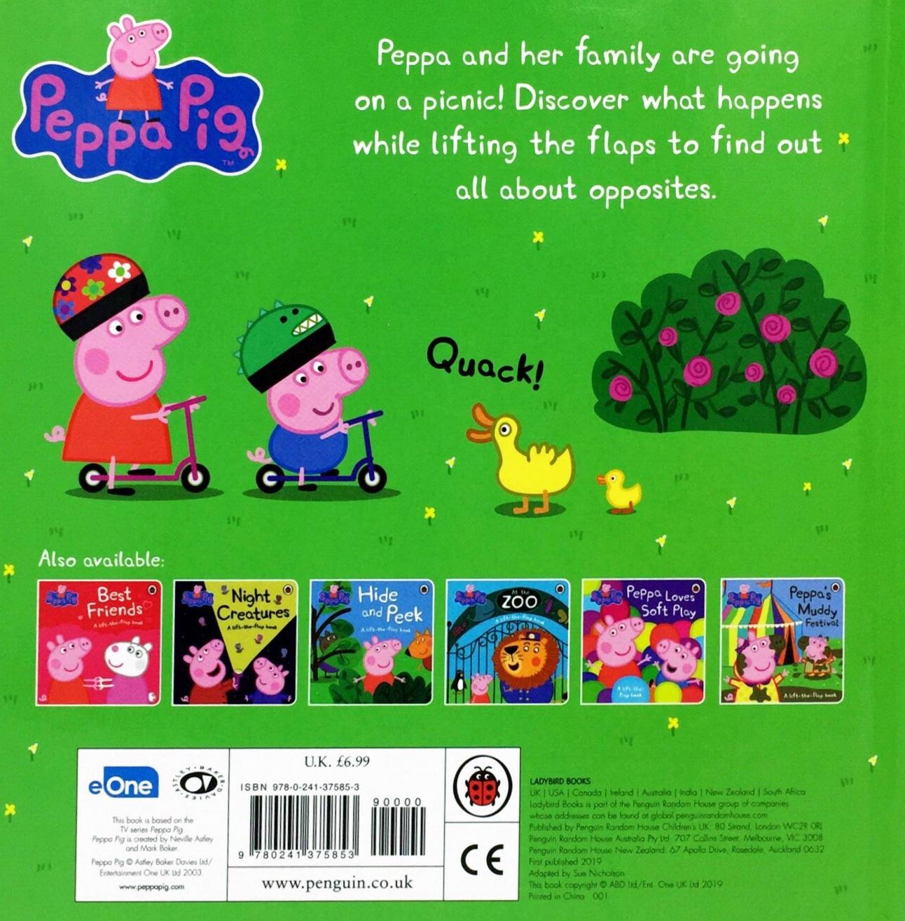 Peppa Pig: Up and Down: An Opposites Lift-the-Flap Book