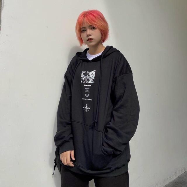 Áo khoác hoodie nam nữ nỉ ngoại HADES10