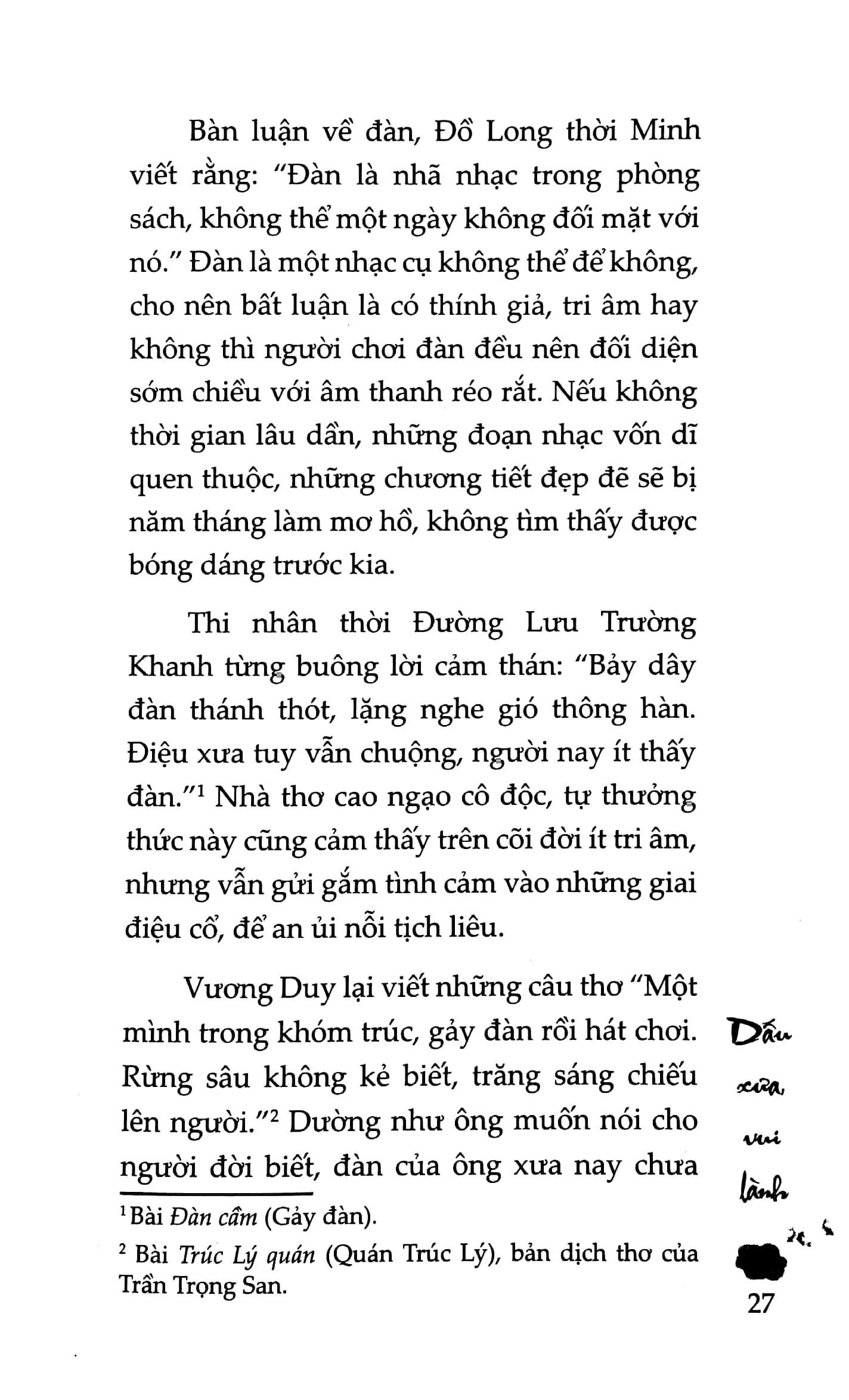 Sách Dấu Xưa, Vui Lành (Bìa Mềm)