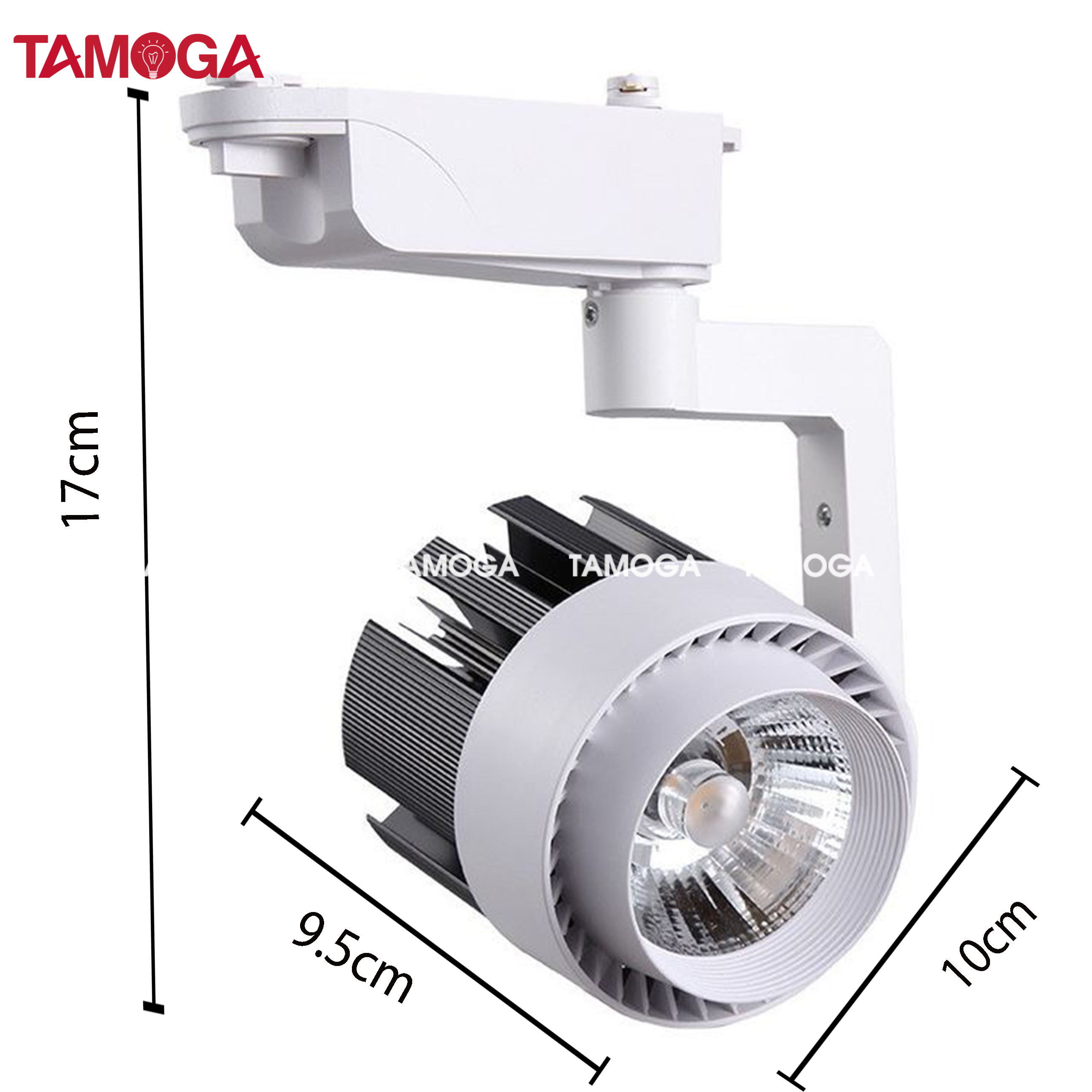 Đèn led ray rọi công suất 20W TAMOGA WAXIS DR03