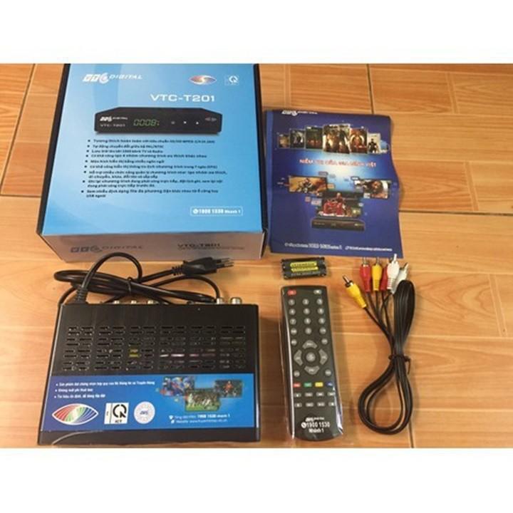 Đầu thu KTS DVB-T2 VTC T201, Chất lượng HD