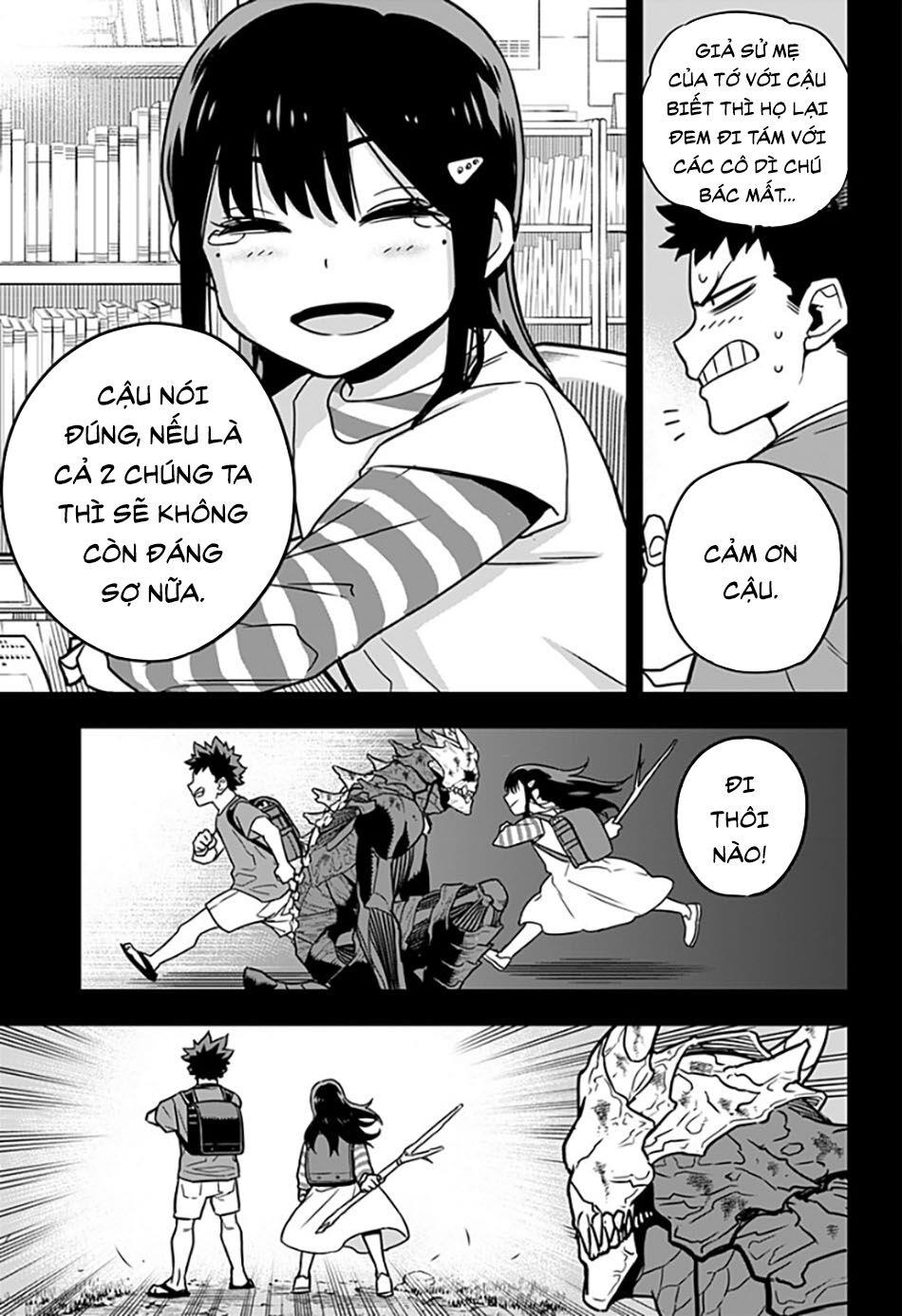 hôm nay - tôi hóa kaiju chapter 2 32