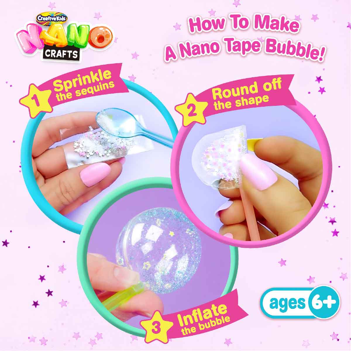 Đồ Chơi Nano Craft - Set Làm Bong Bóng Lớn NANO ART 238129NC