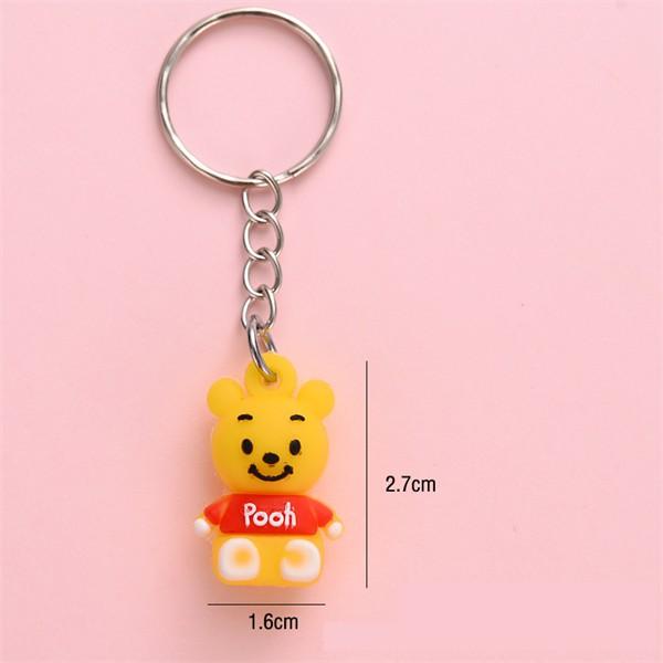 móc khóa gấu pooh 2.5cm GIÁ SỈ