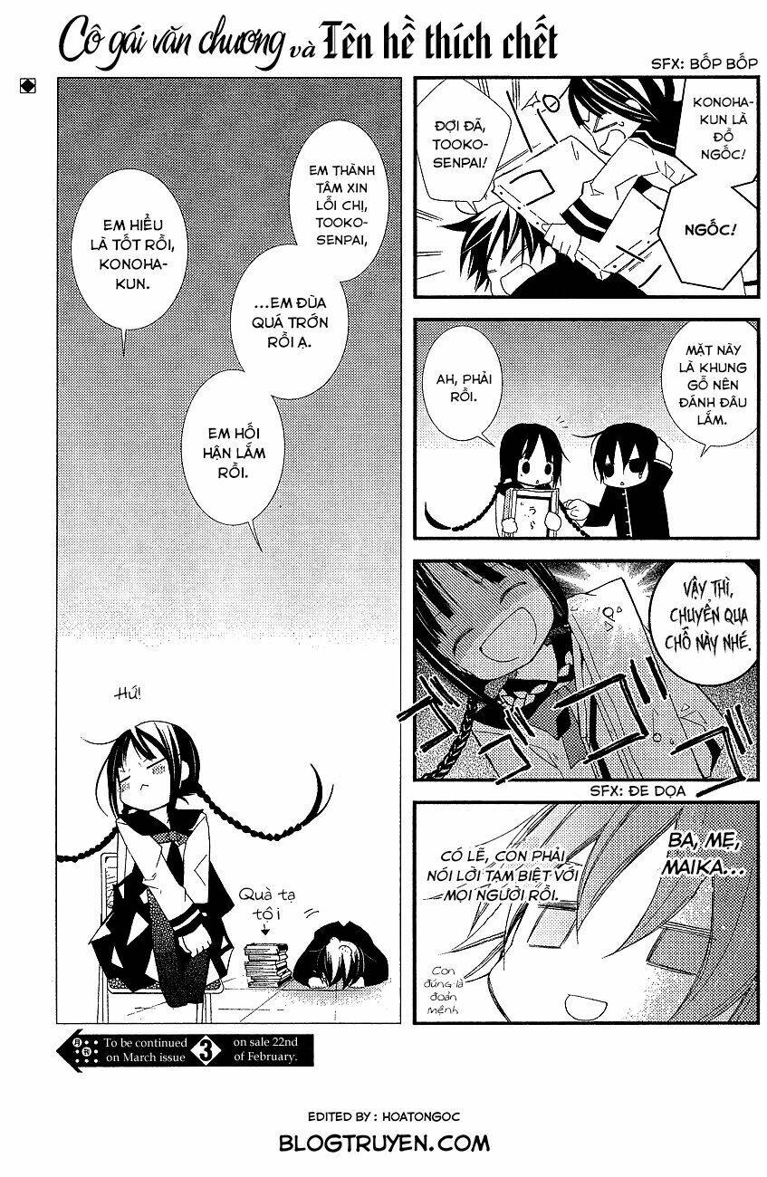 cô gái văn chương và tên hề thích chết chapter 14 32