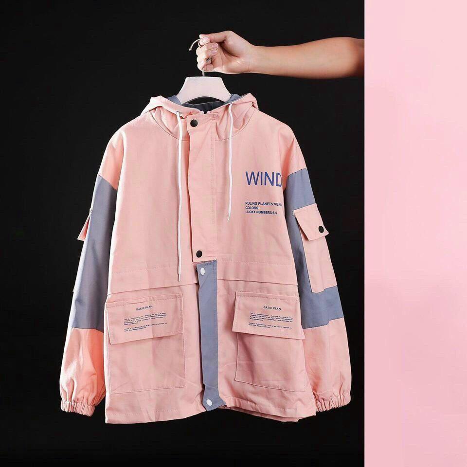 Áo khoác kaki túi hộp form Unisex chất kaki dày mềm mịn thoáng mát freesize từ Thời trang sỉ lẻ Thiên Phúc