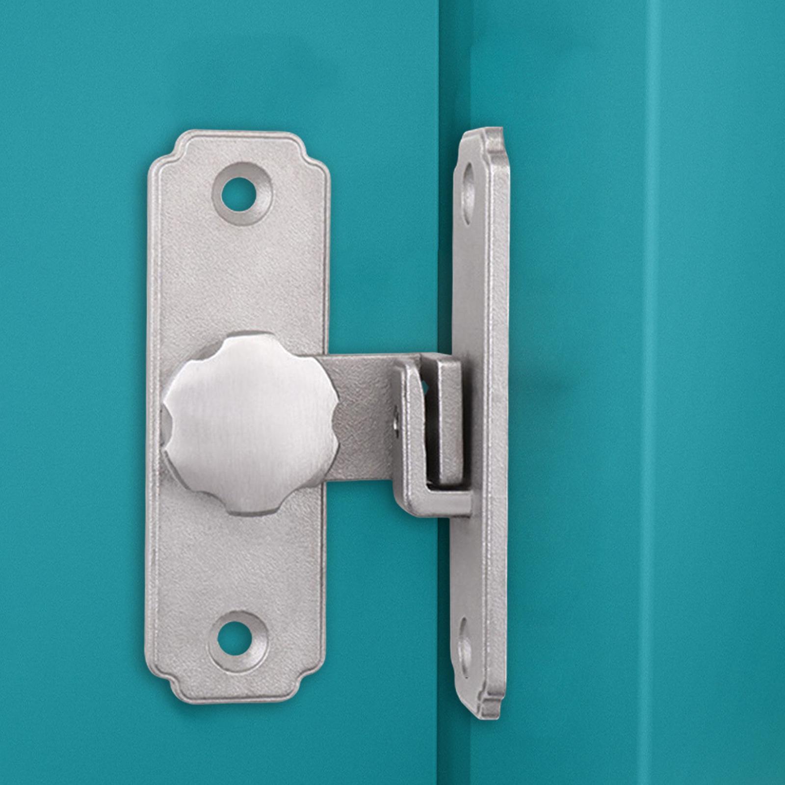 Barn Sliding Door Latch Lock Door with Mounting Screws for Garage