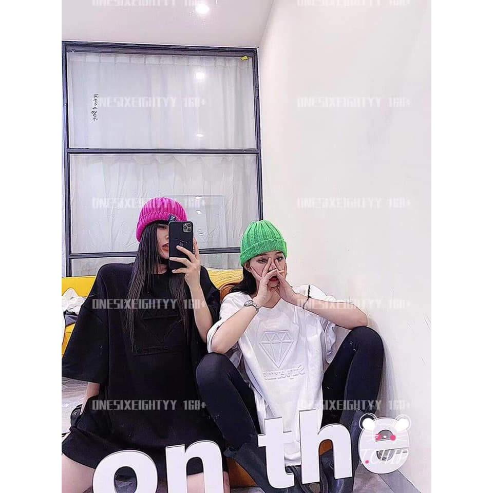 ÁO THUN DẬP NỔI CHỮ KIM CƯƠNG