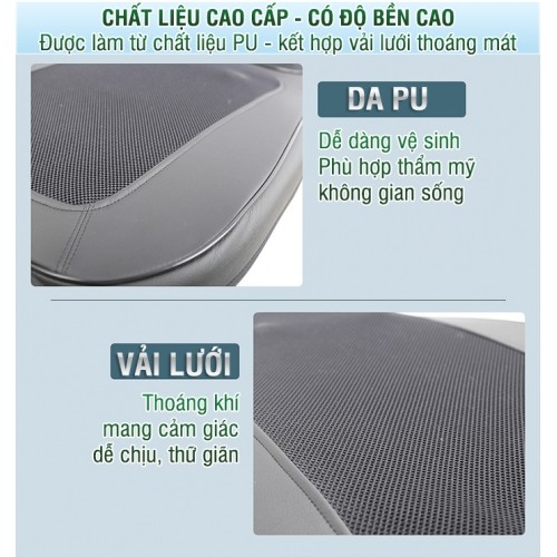 Ghế massage ô tô hồng ngoại Puli PL-802